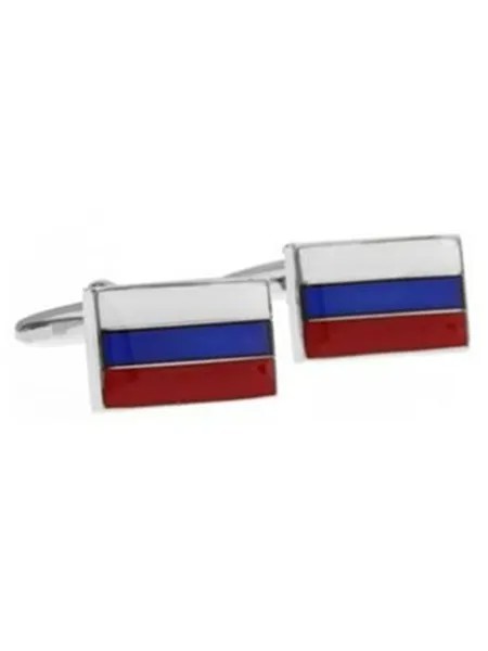 Запонки мужские 2beMan ZP78 синие/белые/красные