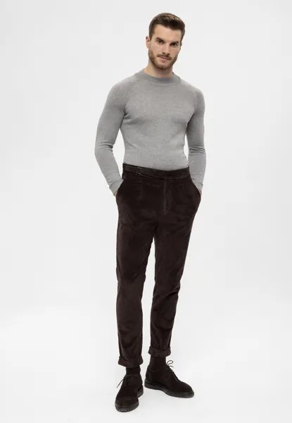 Брюки High Waist Antioch, цвет dark brown