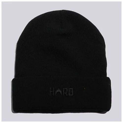 Шапка бини HARD HRD Beanie, размер OS, черный