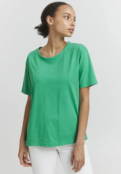 Базовая футболка ICHI, цвет holly green