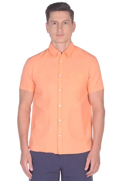 Рубашка мужская Baon B689008 оранжевая M