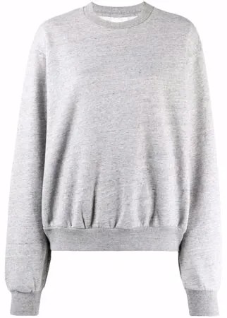 Acne Studios меланжевая толстовка с приспущенными плечами