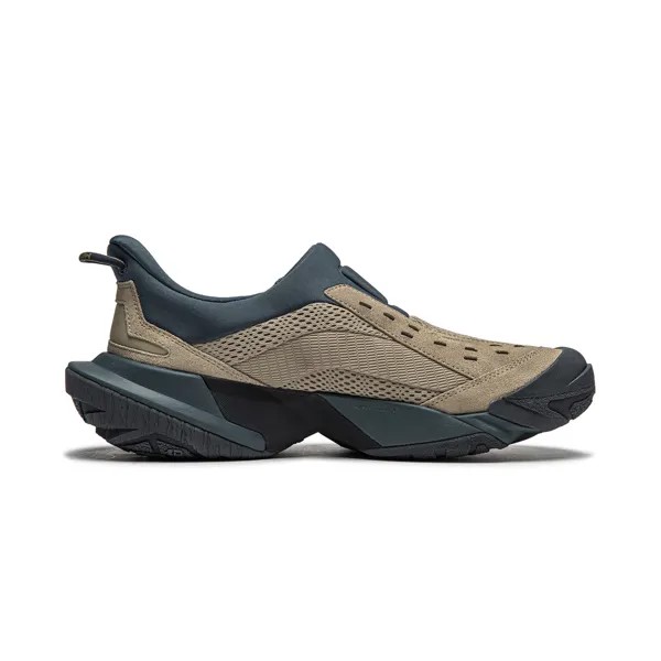 Кроссовки LINING Lifestyle Shoes Unisex Low-top Velvet Brown/snail Green, зеленый