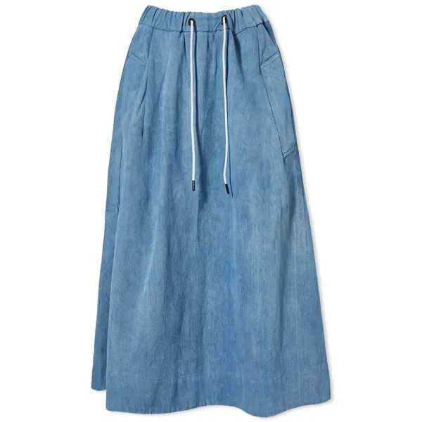 Юбка макси Girls Of Dust Meadow Skirt, синий