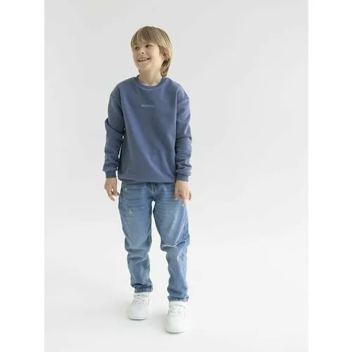 Свитшот Woodcoon, размер 8-9 лет, синий
