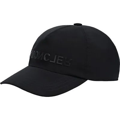 Бейсбольная кепка Moncler Grenoble, черная, один размер
