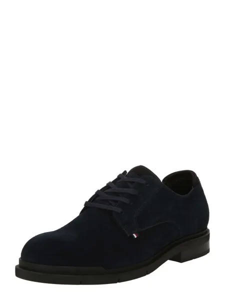 Туфли на шнуровке TOMMY HILFIGER Lace-Up, темно-синий