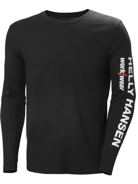 Лонгслив Helly Hansen, черный