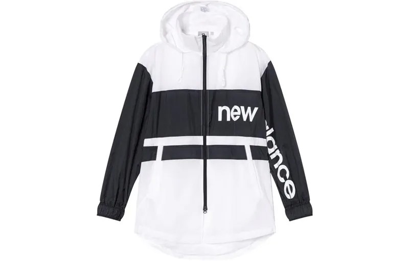 Уличная куртка унисекс New Balance, цвет Black/White