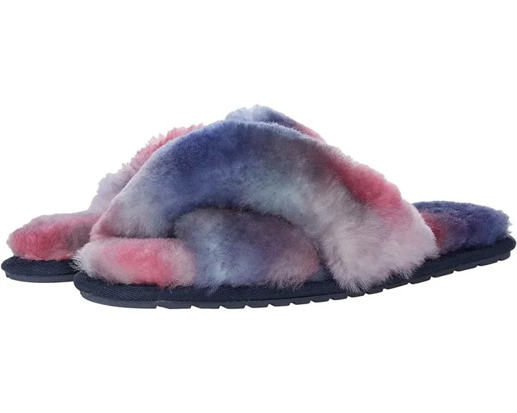 Домашняя обувь EMU Australia Mayberry Tie-Dye, цвет Sunset Purple