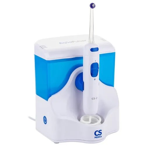 Ирригатор CS Medica AquaPulsar CS-2, белый/голубой