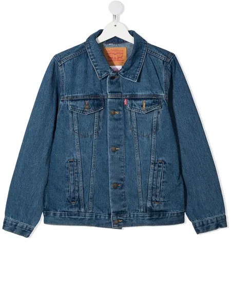 Levi's Kids джинсовая куртка на пуговицах