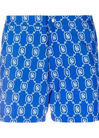 Neil Barrett плавки-шорты с логотипом