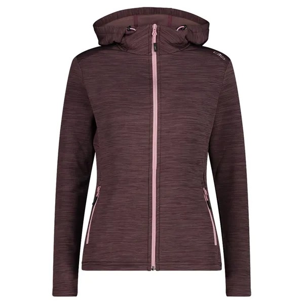 Куртка CMP 30E9676 Hooded Fleece, коричневый