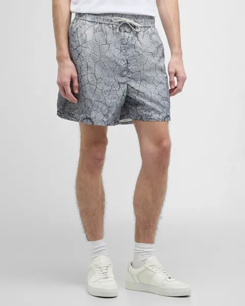 Мужские плавки из потрескавшегося песка Stampd, цвет Cracked Sand Print