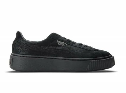 [363313-04] Сброс платформы женской корзины Puma - черные кроссовки Creeper