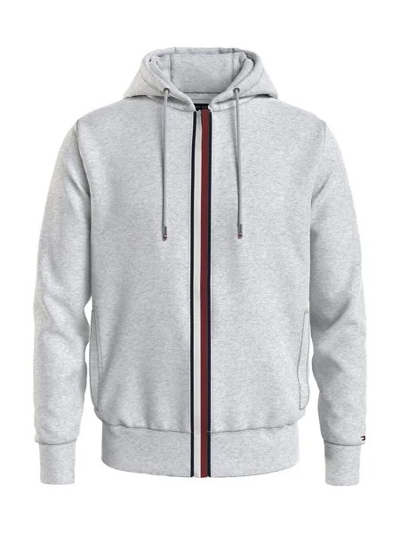 Толстовка на молнии Tommy Hilfiger, пестрый серый