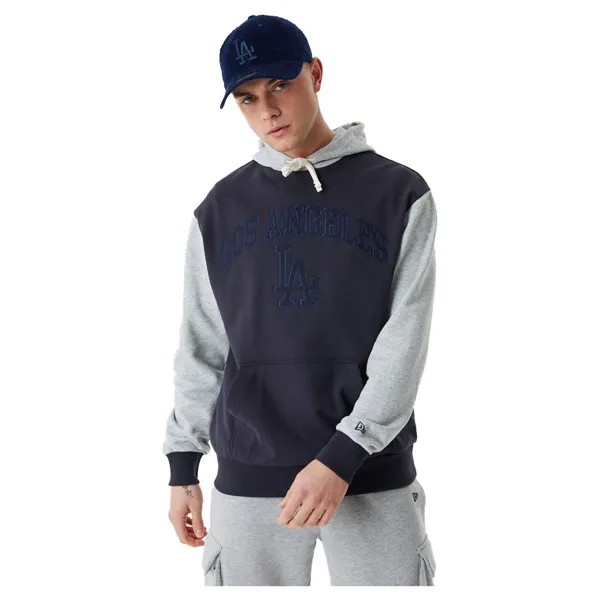 Худи New Era Los Angeles Dodgers MLB Team Patch, серый