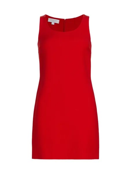 Платье прямого кроя из шерстяного крепа Michael Kors Collection