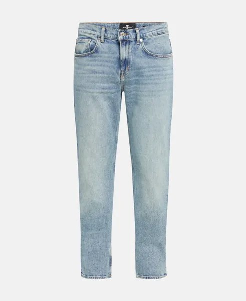 Прямые джинсы 7 for all Mankind, цвет Royal Blue
