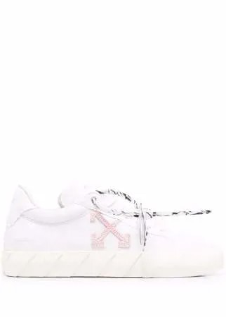 Off-White кеды на вулканизированной подошве