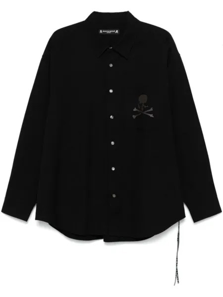 Mastermind Japan фланелевая рубашка, черный