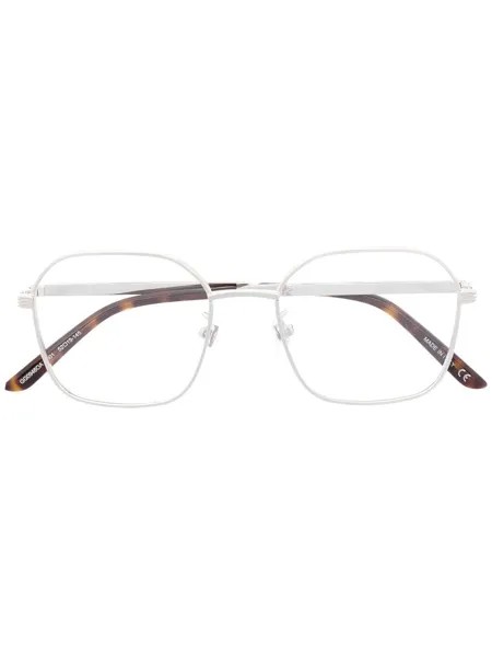 Gucci Eyewear очки в квадратной оправе с гравировкой логотипа