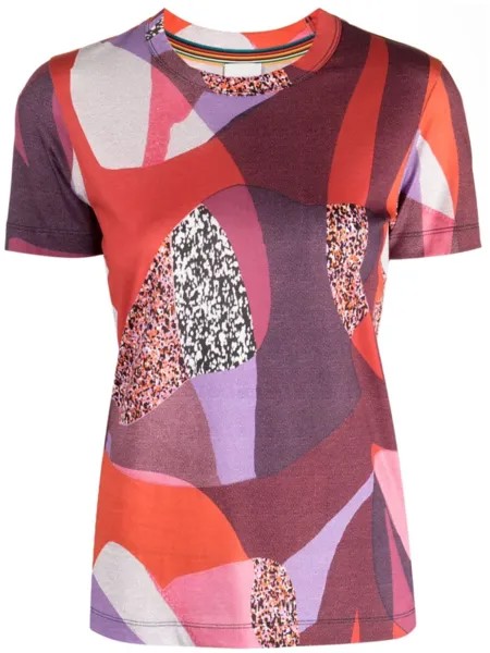 Paul Smith футболка Botanical Collage, разноцветный