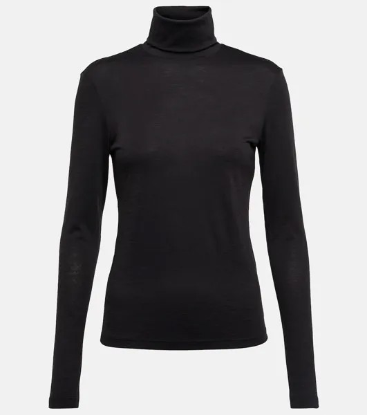 Водолазка Dilly из шерсти MAX MARA, черный