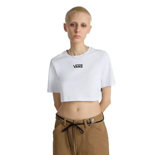 Flying V Crew Crop T-Shirt