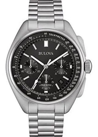 Японские наручные  мужские часы Bulova 96B258. Коллекция Lunar Pilot Chronograph