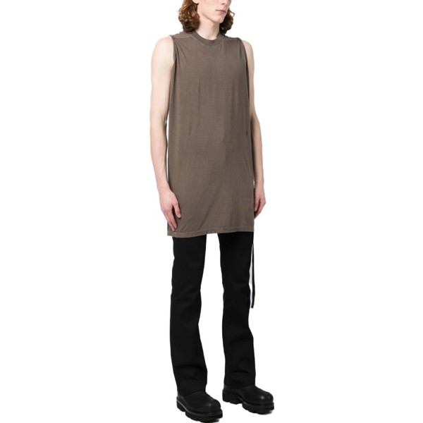 Майка мужская темно-коричневый Rick Owens Drkshdw, коричневый