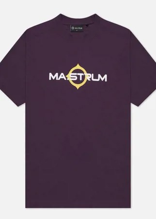 Мужская футболка MA.Strum Logo Print, цвет фиолетовый, размер XL
