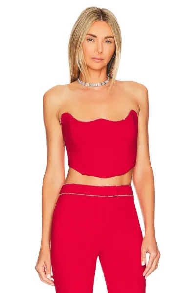 Топ Lovers and Friends Catalina Bustier, цвет Cherry Red