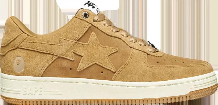Кроссовки Bapesta Low M1 Beige, коричневый