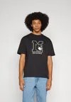 Футболка с принтом NALLE UNISEX Makia, черный