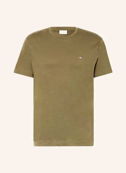 Футболка Gant, зеленый
