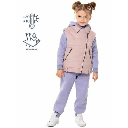 Жилет NIKASTYLE 9м7724, размер 122-64, розовый