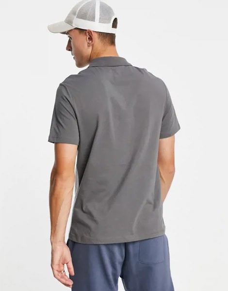 Зеленая футболка-поло в стиле колор блок ASOS DESIGN-Зеленый цвет