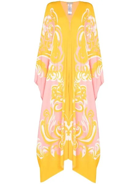 Emilio Pucci платье макси с принтом Albizia