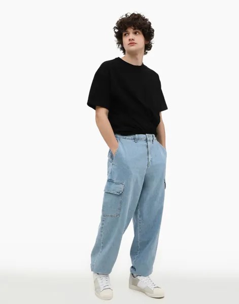 Джинсы мужские Gloria Jeans BJN013718 синие 52/182