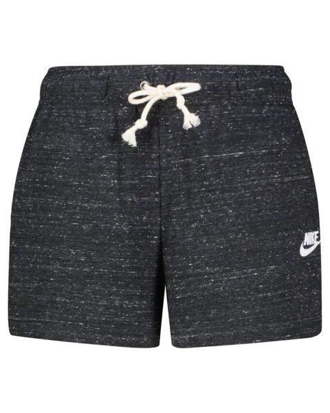 Шорты для спортзала в винтажном стиле, короткие Nike Sportswear, черный