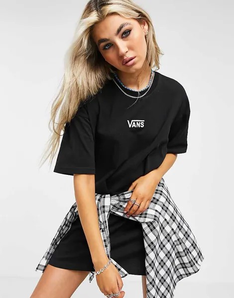 Платье-футболка Vans – Flying V – с логотипом в центре