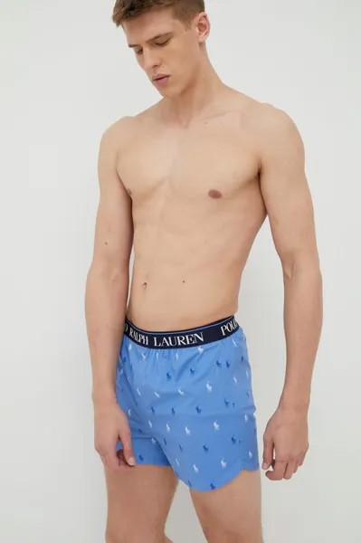 Шорты-боксеры (3 шт.) 714866472002 Polo Ralph Lauren, синий