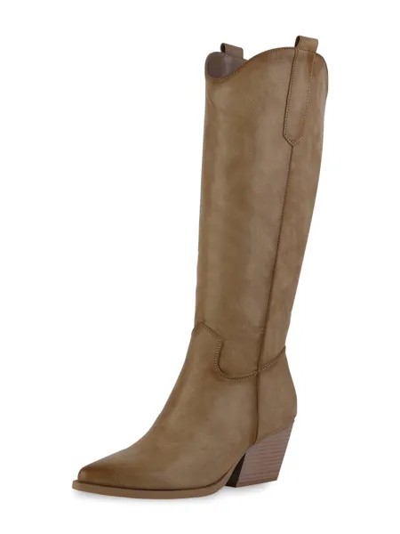 Ботинки Van Hill Cowboy Boots Anna, хаки