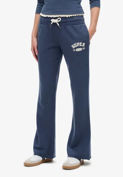 Спортивные штаны ATHLETIC ESSENTIALS FLARE Superdry, синий