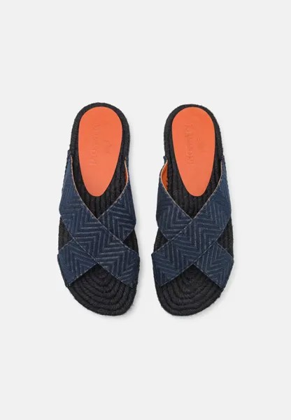 Сандалии на плоской подошве Missoni, разноцветный