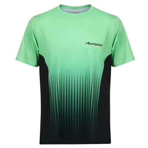Футболка ONLYTOP, размер 50, зеленый