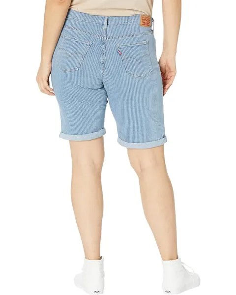 Шорты Levi's Plus Shaping Bermuda, цвет Slate Train