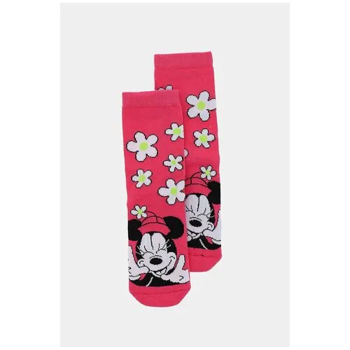 Утепленные носки Minnie Mouse, 1 пара Original Marines DBPCL076F Розовый 18-21